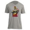 Unisex V Neck Poly-Rich Tee Thumbnail