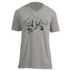 Unisex V Neck Poly-Rich Tee Thumbnail