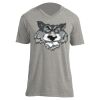 Unisex V Neck Poly-Rich Tee Thumbnail
