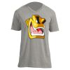 Unisex V Neck Poly-Rich Tee Thumbnail