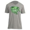 Unisex V Neck Poly-Rich Tee Thumbnail