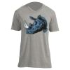 Unisex V Neck Poly-Rich Tee Thumbnail