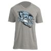 Unisex V Neck Poly-Rich Tee Thumbnail