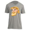 Unisex V Neck Poly-Rich Tee Thumbnail