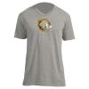 Unisex V Neck Poly-Rich Tee Thumbnail