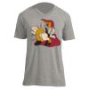 Unisex V Neck Poly-Rich Tee Thumbnail