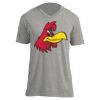 Unisex V Neck Poly-Rich Tee Thumbnail