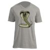 Unisex V Neck Poly-Rich Tee Thumbnail