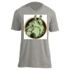 Unisex V Neck Poly-Rich Tee Thumbnail