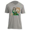 Unisex V Neck Poly-Rich Tee Thumbnail