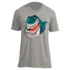 Unisex V Neck Poly-Rich Tee Thumbnail