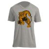 Unisex V Neck Poly-Rich Tee Thumbnail
