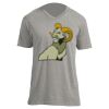 Unisex V Neck Poly-Rich Tee Thumbnail
