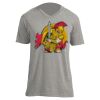 Unisex V Neck Poly-Rich Tee Thumbnail