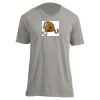 Unisex V Neck Poly-Rich Tee Thumbnail