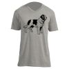 Unisex V Neck Poly-Rich Tee Thumbnail