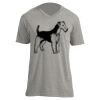 Unisex V Neck Poly-Rich Tee Thumbnail