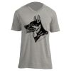 Unisex V Neck Poly-Rich Tee Thumbnail