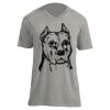 Unisex V Neck Poly-Rich Tee Thumbnail