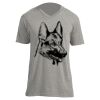 Unisex V Neck Poly-Rich Tee Thumbnail