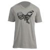 Unisex V Neck Poly-Rich Tee Thumbnail