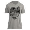 Unisex V Neck Poly-Rich Tee Thumbnail