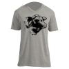 Unisex V Neck Poly-Rich Tee Thumbnail