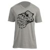 Unisex V Neck Poly-Rich Tee Thumbnail