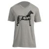 Unisex V Neck Poly-Rich Tee Thumbnail