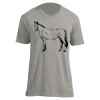 Unisex V Neck Poly-Rich Tee Thumbnail