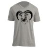 Unisex V Neck Poly-Rich Tee Thumbnail