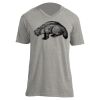 Unisex V Neck Poly-Rich Tee Thumbnail
