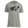 Unisex V Neck Poly-Rich Tee Thumbnail