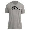 Unisex V Neck Poly-Rich Tee Thumbnail