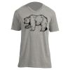 Unisex V Neck Poly-Rich Tee Thumbnail