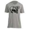 Unisex V Neck Poly-Rich Tee Thumbnail