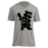 Unisex V Neck Poly-Rich Tee Thumbnail