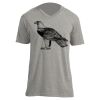 Unisex V Neck Poly-Rich Tee Thumbnail