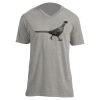 Unisex V Neck Poly-Rich Tee Thumbnail