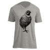 Unisex V Neck Poly-Rich Tee Thumbnail