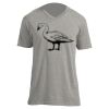 Unisex V Neck Poly-Rich Tee Thumbnail