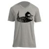 Unisex V Neck Poly-Rich Tee Thumbnail