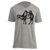 Unisex V Neck Poly-Rich Tee Thumbnail