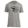 Unisex V Neck Poly-Rich Tee Thumbnail