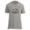Unisex V Neck Poly-Rich Tee Thumbnail