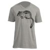 Unisex V Neck Poly-Rich Tee Thumbnail