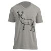 Unisex V Neck Poly-Rich Tee Thumbnail