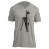 Unisex V Neck Poly-Rich Tee Thumbnail