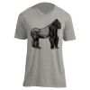 Unisex V Neck Poly-Rich Tee Thumbnail