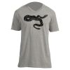 Unisex V Neck Poly-Rich Tee Thumbnail